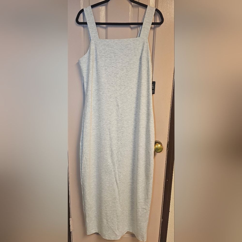 Light Gray Sleeveless Dress